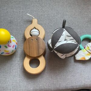 Lovevery activity mat replacement toys plus wobbler toy